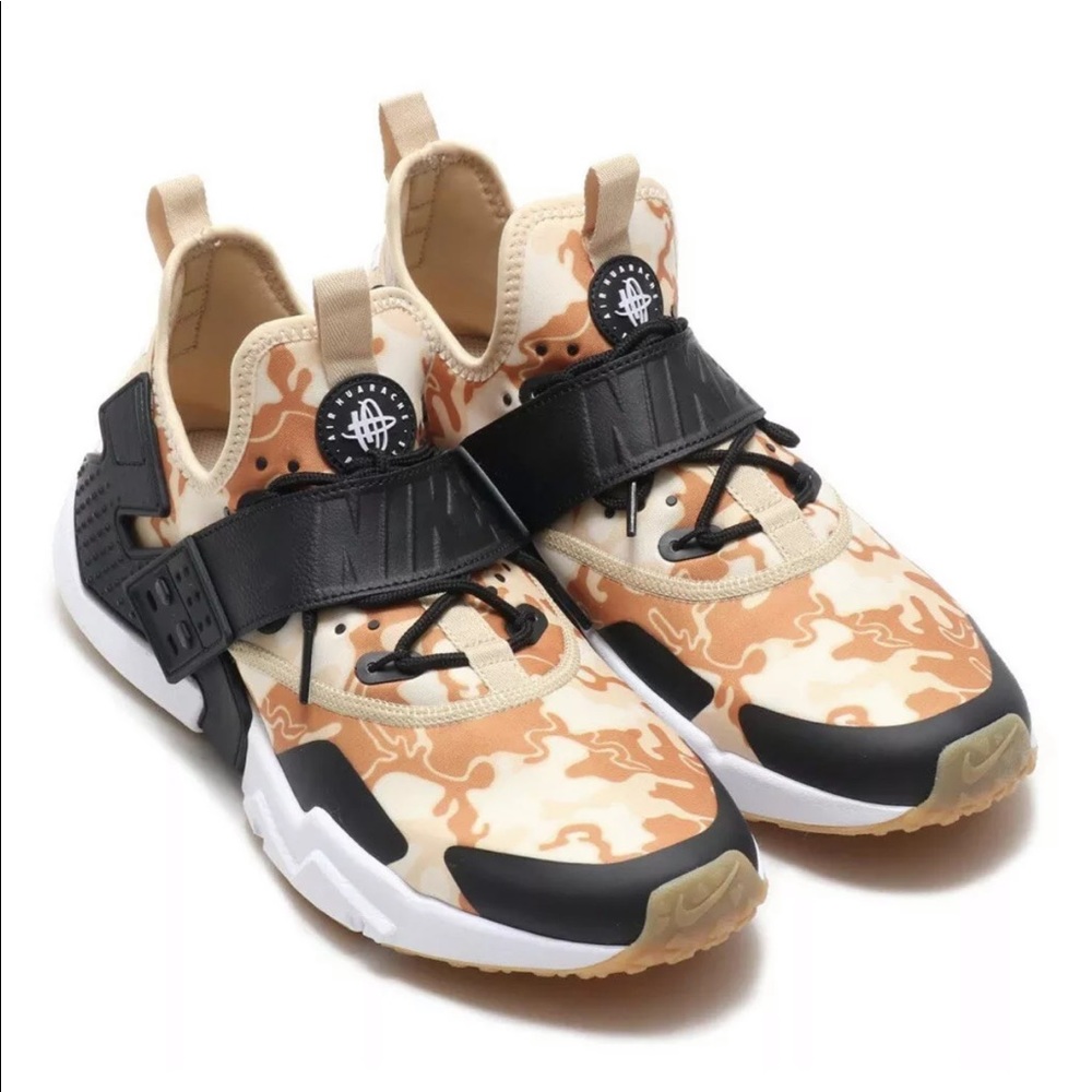 Mens Nike Huarache Drift Premium Desert Camo Sz 10